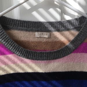 Striped Lambswool Sweater from J. Crew NWOT